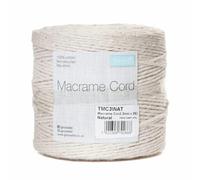 Trimits Macramé Cord: 262m x 3mm: 0.5kg: Natural