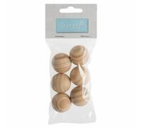 Trimits - Macrame - Wooden Beads - 25mm Round
