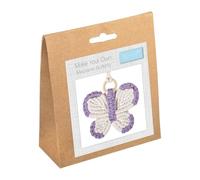 Trimits Make Your Own Macramé Decoration Kit, Butterfly