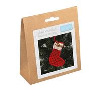 Trimits Make Your Own Macramé Decoration Kit, Christmas Stockings