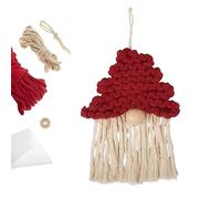 Trimits Make Your Own Macramé Decoration Kit, Festive Gonk
