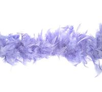 Trimits Marabou Feather Boa 1.8m x 12cm - Fancy Dress Feather Scarf for Parties, Holidays, Festivals, Pride, Hen Do, Stag Do, Halloween, Christmas Tree - Lilac