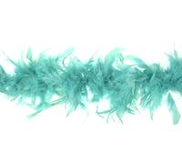 Trimits Marabou Feather Boa, 1.8m x 12cm, Fancy Dress for Parties, Festivals, Pride, Hen Do, Stag Do, Halloween, Christmas, Turquoise