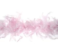 Trimits Marabou Feather Boa, 1.8m x 12cm, Fancy Dress for Parties, Festivals, Pride, Hen Do, Stag Do, Halloween, Christmas, Pink