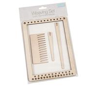 Trimits Medium Weaving Set: Loom, Comb, 2 Needles