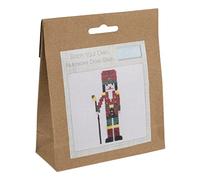 Trimits Mini Counted Cross Stitch Kits, 13 x 13cm (5 x 5in), Nutcracker