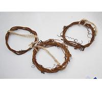 Trimits Mini Rustic Vine Wreaths - Pack of 3