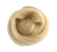 Trimits Natural Felting Roving Wool, Cream, 10 g