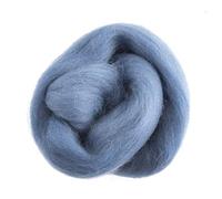 Trimits Natural Felting Roving Wool, Light Blue, 10 g