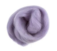 Trimits Natural Felting Roving Wool, Lilac, 10 g
