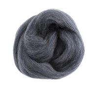 Trimits Natural Felting Roving Wool, Melange Blue, 10 g