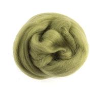 Trimits Natural Felting Roving Wool, Pistachio, 10 g