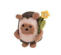 Trimits Needle Felting Craft Kit, Hedgehog, 8 x 7.5cm