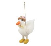 Trimits Needle Felting Craft Kit, Includes Roving Wool Needle Stuffing Instructions, Duck