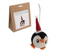 Trimits Needle Felting Kit Party Penguin, Festive, 12 x 7.5cm
