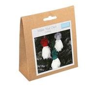 Trimits Pom Pom Decoration Kit, DIY, Homemade, Crafts - Christmas Party Gonks