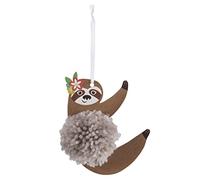 Trimits Pom Pom Decoration Kits, 10.5 x 10.5cm, Sloth