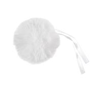 Trimits Pompom Faux Fur Size 11 cm - 15 Colours to Choose From (White)
