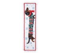 Trimits Silly Sausage Bookmark Counted Cross Stitch Kit