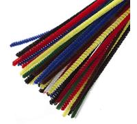 Trimits Small Chenille Pipe Cleaners, Assorted, 15cm x 4mm