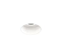 Trimless Round Fixed Spot Matt White
