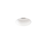 Trimless Slimline Round Fixed Fir IP65 Spot Matt White