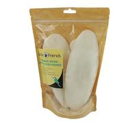 Trimmed Dried Cuttlefish Bone 3pcs (205g) - Natural Calcium Source for Birds and Reptiles