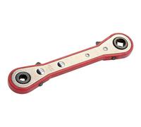 Trimmed Ratcheting Wrench for Repair Spanner with Double Direction Function and Alloy Steel Construction Red Border Handle Tool