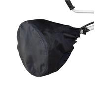 Trimmer Cover - Black Robust, Dustproof, Foldable Protection, Weatherproof Cover for Grass Trimmer, Made of 600D Oxford Fabric, Lawn, Patio, Driveway, Path, Garden, and Yard