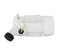 Trimmer Fuel Tank Assembly, PC Large Capacity Brush Cutter Oil Fuel Tank Gas Petrol Fueling Tank Assembly Replacement for TB43 TU43 Lawn Mower, Secure and Leak Proof