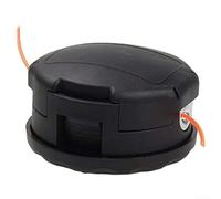 Trimmer Head Compatible With For Echo Feed 400 Fits 210 225 230 250 M10x1.25 Thread Black Plastic Replacement Part For Garden Grass Cutting And Control Easy Install Lightweight Design