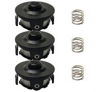 Trimmer Head With Spring For DUR181Z DUR141 UR180D BUR181 BUR141, Replacement Bump Feed Spool 195858-1 196146-9 (3pc)