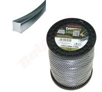TRIMMER LINE ALULON SQUARE 2.4MM/398M