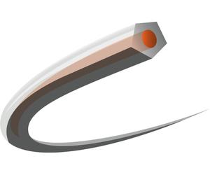 TRIMMER LINE CORE CUT