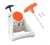 Trimmer recoil starter compatible with HT130 HT131 HT101 HT100 replacement part 4182 190 4000 suitable for garden equipment repair tasks