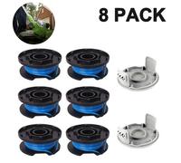 Trimmer Replacement Spool Line Include 2 Trimmer Cap Compatible Ryobi One Ac14rl3a 18v, 24v,40v Cordless Trimmers