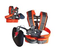 TRIMMER SUPPORT STRAPE - Adjustable Cutting Rays | Comfortable Padded Belt Weedeater Strap | Quick Release Brush Cutter Harness for the Lawn Care Professional