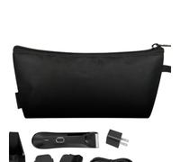 Trimmer Travel Storage Organizer - Portable Hair Clipper and Shaver Organizer, Waterproof Travel Case, Grooming Tool Storage, Neat Hairdressing Kit Bag for Mens Barber & Salon Personal Use