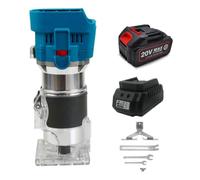 Trimming Machine 1000W Battery Electric Trimmer Router Wood Milling Carpentry Manual Tools Laminate 6.35mm Powerful Motor for Precise Cutting