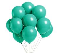 Trimming Shop 100pcs Green 10 Inch Thick Latex Balloons Helium Or Air