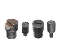 Trimming Shop 10mm Trouser Hook & Bar Fixing Dies Set for Universal The Green Machine Hand Press, 4 Part Trouser Hook Bar Install Tool for Pants, Skirt, DIY Projects