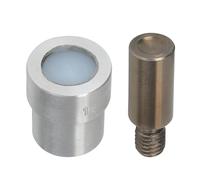 Trimming Shop 12mm Hexagonal Bag Feet Rivet Die - Green Machine Compatible Rivet Die Set, Hand Press Installation Tool for Bag Rivets, Leathercraft & DIY Precision Fitting Kit