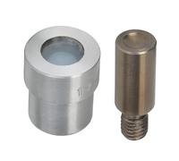 Trimming Shop 12mm Mushroom Bag Feet Rivet Die Set - Green Machine Compatible Hand Press Tool for Rivet Installation, Leathercraft, DIY Projects & Precision Bag Making Accessories