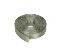 Trimming Shop 15mm Double Sided Satin Ribbon 25 Metres Roll - 100% Polyester Craft Ribbon for Gift Wrapping, Bow Making, Sewing, Wedding Decoration, Hair Accessories & DIY Crafts, Sage