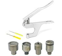 Trimming Shop 15mm S Spring Snap Press Studs Fixing Dies with ZYT Plier