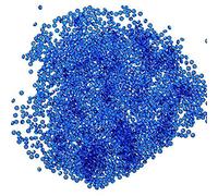 Trimming Shop 2.5mm Small Royal Blue Diamond Acrylic Table Scatters, Confetti Crystals for Wedding, Bridal Shower and Birthday Party Decoration 4000pcs