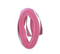 Trimming Shop 25mm Coral Pink Organza Ribbon Woven Edge Wide Sheer for Gift Package Wrapping, Scrapbook, Arts and Crafts, Party Decoration, Hair Bows, 20 Metre