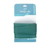 Trimming Shop 25mm Hunter Green Grosgrain Ribbon 10 Metres Solid Polyester Thick Ribbon for Cake Decoration Wedding Gift Wrapping Packaging, DIY Art & Crafts, Wreath, Hair Bows, DIY Sewing Project