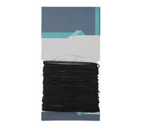 Trimming Shop 2mm Elastic Cord, Thread Beading String, Round Hat Elastic Stretchy String Rope for DIY Craft Projects, Sewing Accessories, Jewellery Stringing, Black, 25 Metres