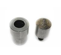 Trimming Shop 2mm Hollow Hole Punch Tool for Green Hand Press Machine | Grommet and Eyelet Puncher for Leather Crafts - Sewing Supply Equipment for Arts and Crafts, Paper, Vinyl Material
